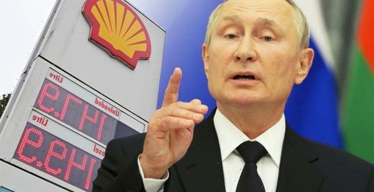 Putin strangles UK energy supplies as British fuel ‘among most expensive in Europe’