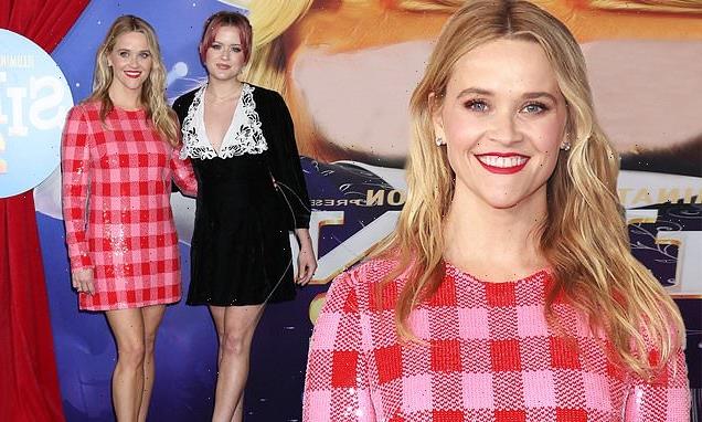 Reese Witherspoon and daughter Ava Phillippe stun at Sing 2 premiere
