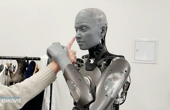 Robot: 'World's most advanced' humanoid bot grabs a researcher's hand