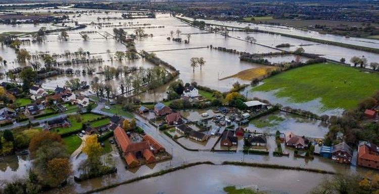 UK climate change warning: All the places in Britain that could be underwater in 10 years