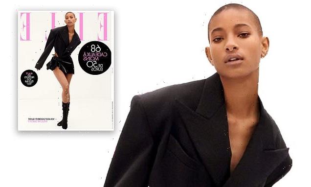 Willow Smith cuts a stylish figure while on the cover of Elle France