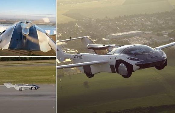 'AirCar' that transforms from a vehicle into a plane certified to fly