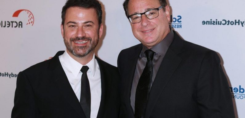 Bob Saget Death Makes Jimmy Kimmel Tear up With '1 Word to Describe Him'