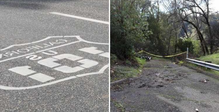 Bodies of two women are found along the same stretch of highway only four days apart as cops say deaths are 'suspicious'