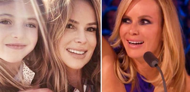 Britain's Got Talent's Amanda Holden reveals daughter Hollie, 7, forced her to apologise after she said 'the S word' on TV
