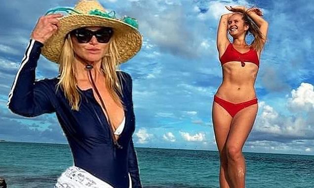 Christie Brinkley and her model daughter Sailor enjoy luxe vacation
