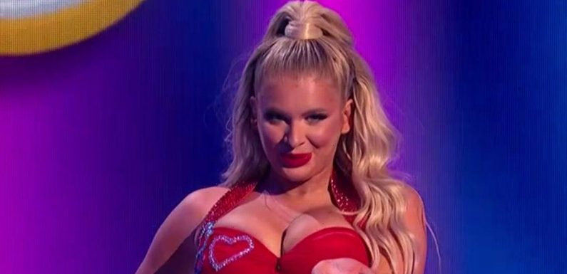 Dancing on Ice viewers spot Liberty Poole’s ‘swipe’ at Love Island ex