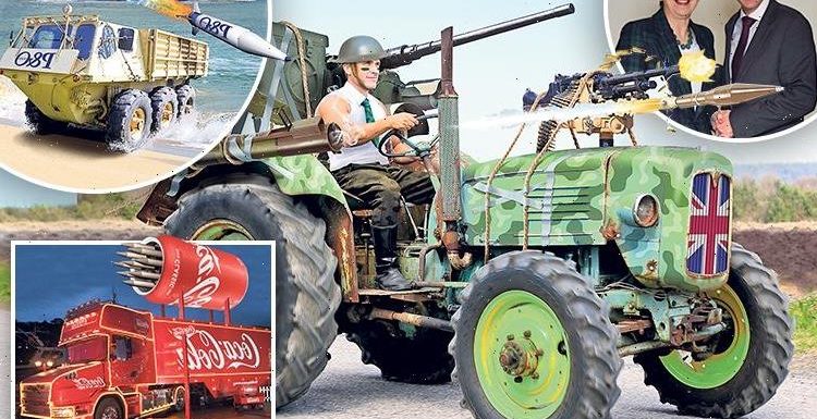 Defence Secretary Gavin Williamson has 'lost the plot' over barmy plan to put guns on tractors