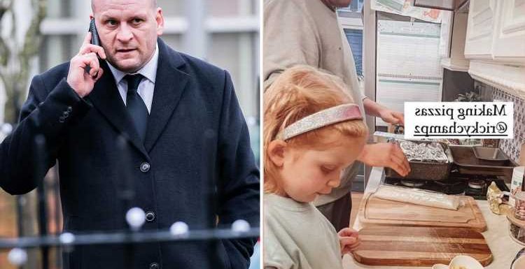 EastEnders' Ricky Champ shares rare photos of daughter as they make pizza together