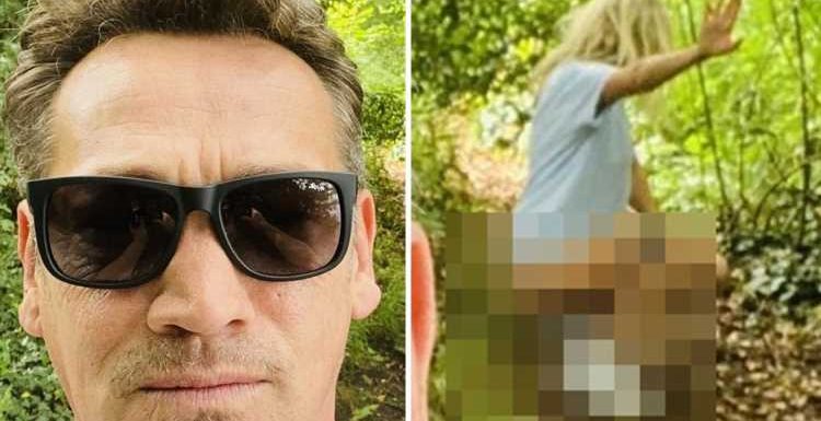 EastEnders’s Sid Owen shocks fans with picture of his girlfriend peeing in a forest