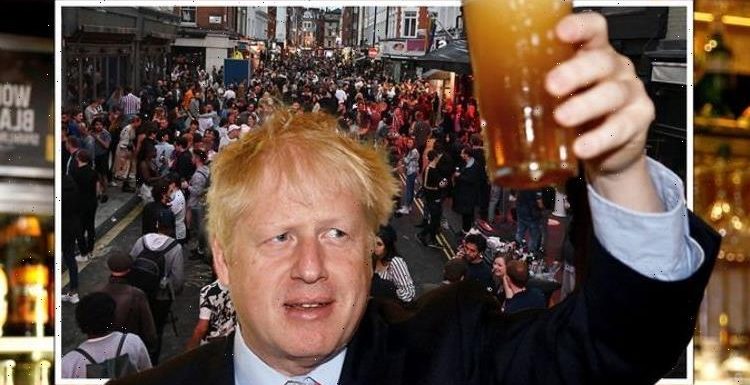 End of Covid in sight! Date when ‘ALL restrictions’ could be lifted under Boris’ bold plan