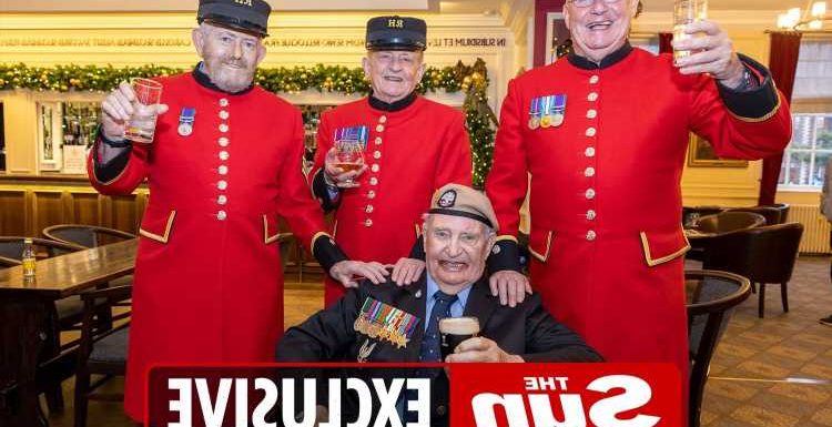 Ex-special forces soldier becomes oldest veteran to join Chelsea Pensioners — aged 99