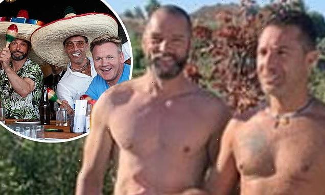 Fred Sirieix and Gino D'Acampo strip NAKED while filming ITV series