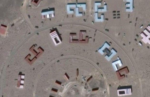 Google Maps user finds military training camp just miles from Area 51