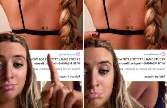 I asked for an easy dainty back inking – the artist messed up so badly, people say it looks like a toenail