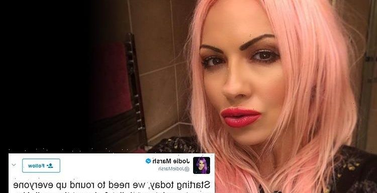 Jodie Marsh sparks Twitter outrage with post calling for 'everyone on a terrorist watch list to be deported' after Manchester terror attack