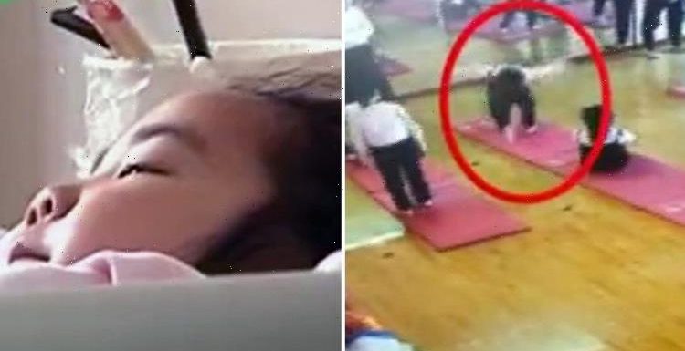 Little girl in China faces lifelong paralysis after performing risky yoga pose during dance class