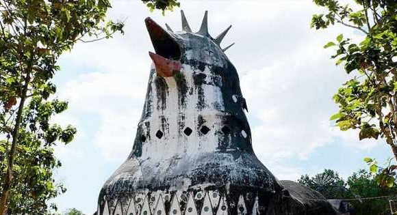 Man built ‘haunted’ Chicken Church in forest after ‘God told him to in a dream’