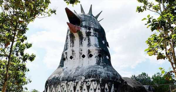 Man built ‘haunted’ Chicken Church in forest after ‘God told him to in a dream’