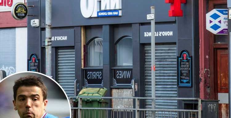 Man's nose bitten off and left lying on pavement after brawl outside footballer's city centre bar