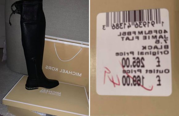 Mum bags £265 Michael Kors boots for just £49 & promises there are even more bargains on offer