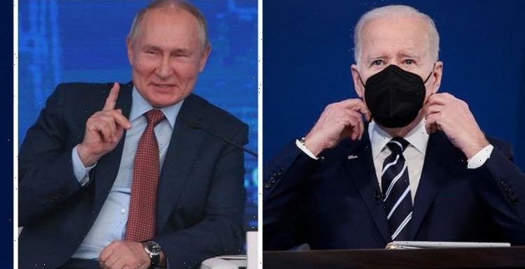 Nothing stopping Putin now! Biden fails to slap sanctions on Russia as EU gas prices soar