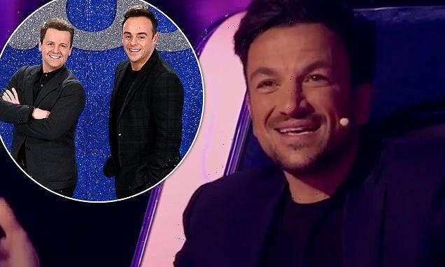 Peter Andre takes playful swipe at Declan Donnelly