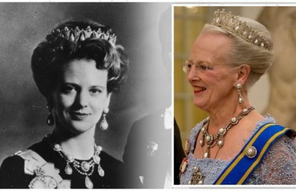 Queen Margrethe of Denmark Golden Jubilee: Close look at ‘bejewelled’ Pearl Poiré Tiara