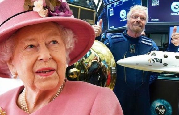 Queen set for Jubilee delight: Virgin rolls out red carpet for first-ever UK space launch