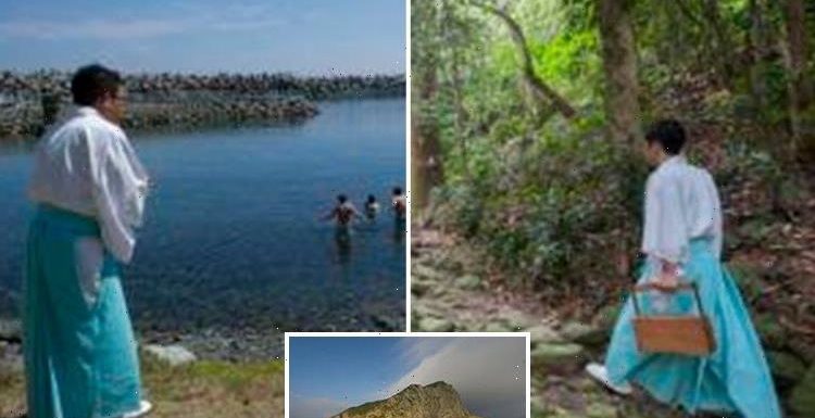 Sacred Japanese island of Okinoshima where women are BANNED is added to UNESCO World Heritage list