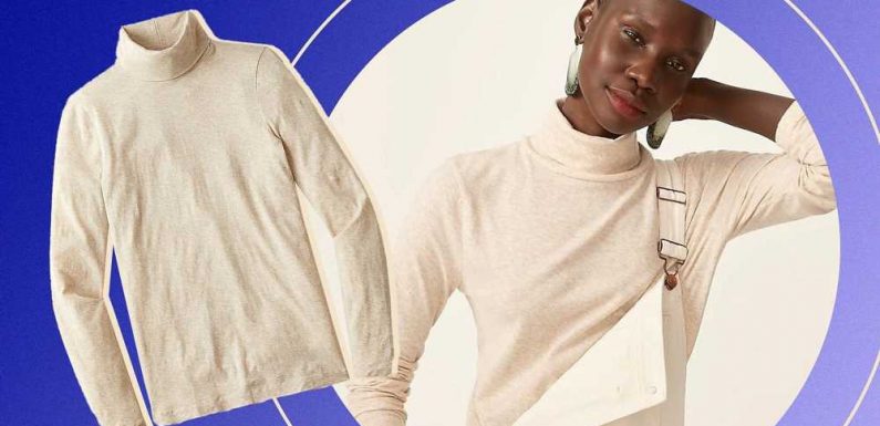 Shoppers Say the Perfect Turtleneck Exists, and It's on Sale at J.Crew From $14