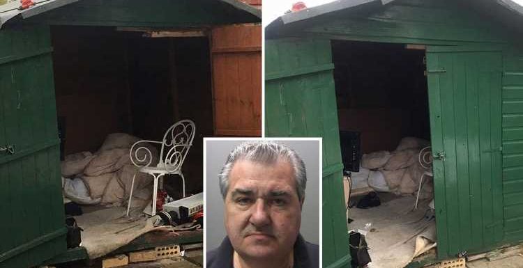 'Slave' held captive inside tiny freezing shed for 40 YEARS with no lights or heating