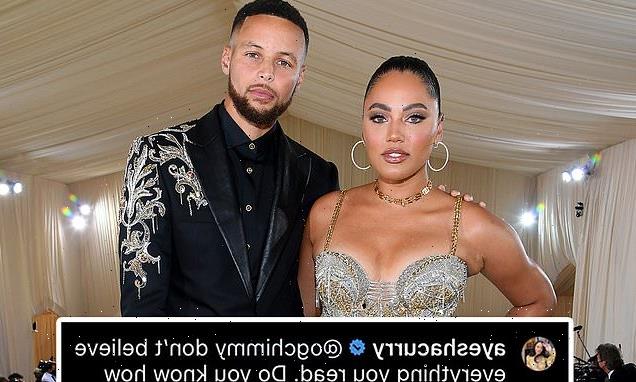 Steph Curry's wife Ayesha responds to 'ridiculous' open marriage rumor