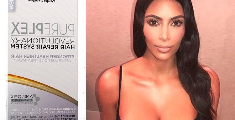 Superdrug claims their hair repair kit mimics celeb salon treatment used by Kim Kardashian… but it’s £37 cheaper