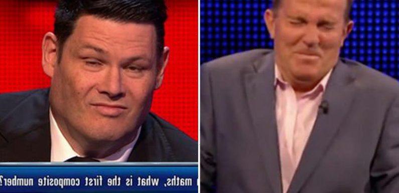The Chase's Mark Labbett MORTIFIED as he leaves Bradley Walsh in stitches with major maths blunder