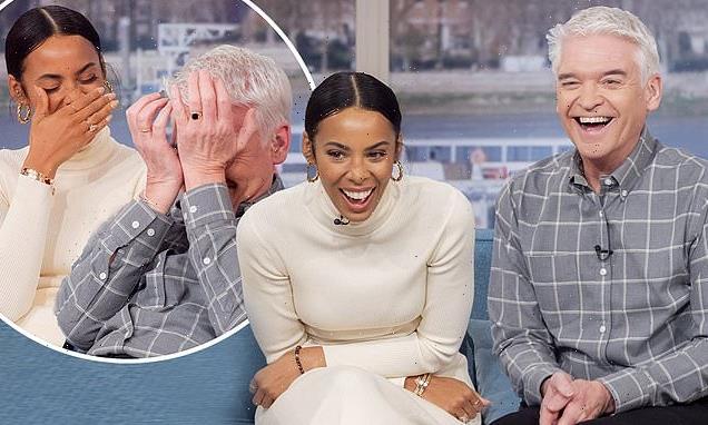 This Morning's Phillip Schofield and Rochelle Humes cry with laughter