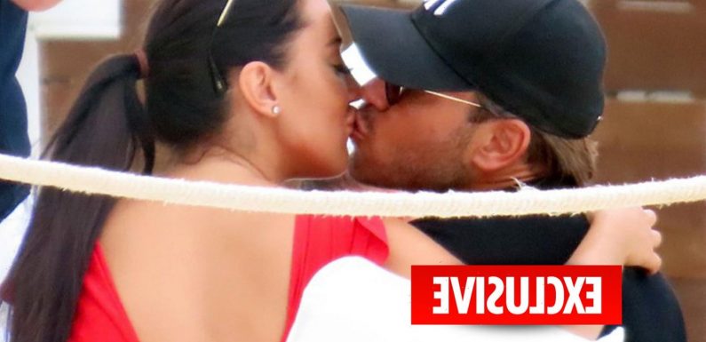 Towie's Yazmin Oukhellou and James Lock spotted kissing as they 'get back together' one year after bitter split