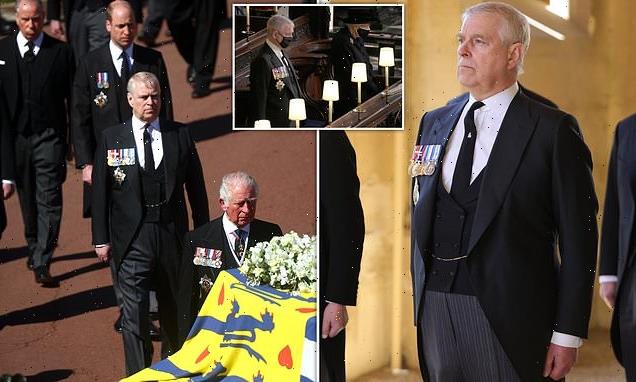 Andrew faces ban on attending Prince Philip's memorial service