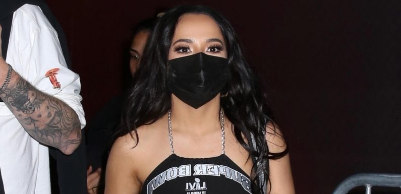 Becky G Attends Super Bowl In Her Hometown After Dropping New Song