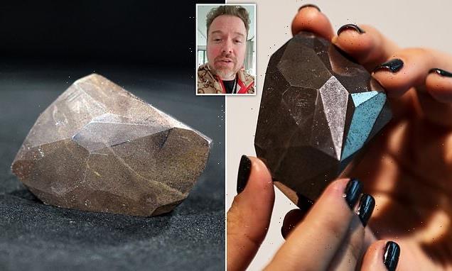 Black 555.55-carat diamond dubbed 'The Enigma' sells for £3.1 MILLION