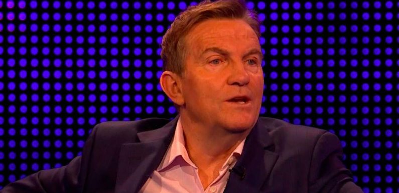 Bradley Walsh red-faced as The Chase contestant brings flirty gift to ITV studio