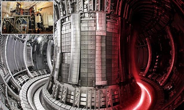 Britain's 'artificial sun' nuclear fusion reactor sets a world record