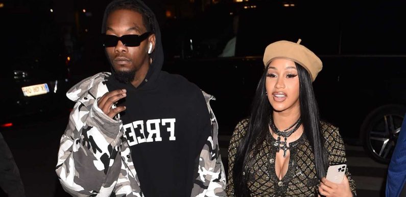 Cardi B and Offset Celebrate Valentine's Day With Matching Wedding Date Tattoos