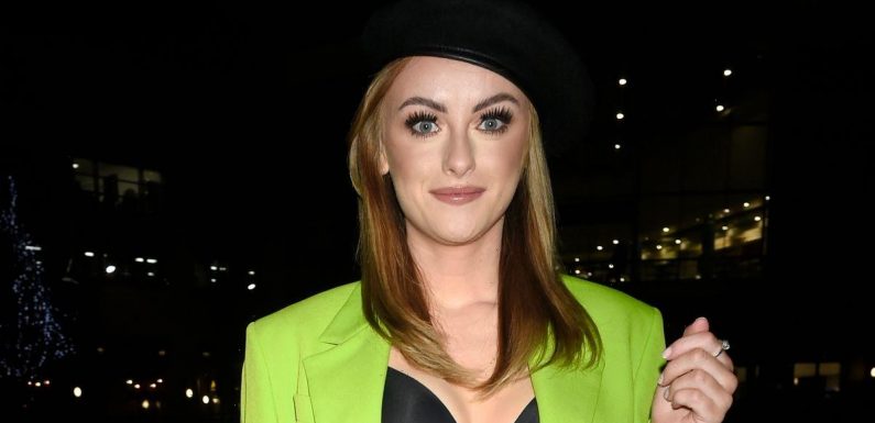 Corrie’s Katie McGlynn wows in bright blazer as she reunites with soap hubby