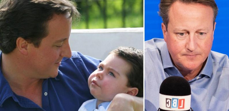 David Cameron slams Guardian and says 'death knows no privilege' as he recalls holding dying son Ivan in his arms