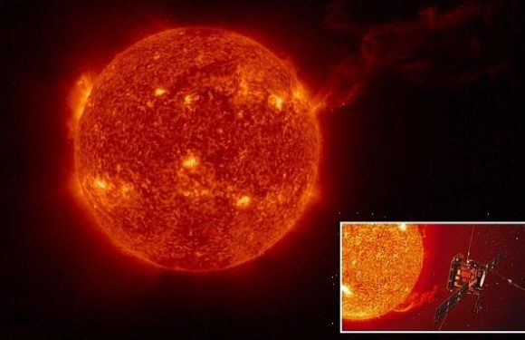 ESA's Solar Orbiter captures a HUGE eruption from the Sun