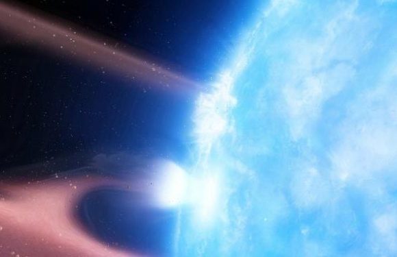 Final moments in the life of a planet seen as it hits a white dwarf