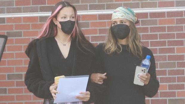 Halle Berry’s Daughter Nahla, 13, Shows Off Pink Streak Hair While Out With Mom – Photos