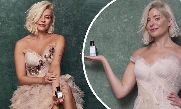 Holly Willoughby debuts her first ever perfume in stunning photoshoot