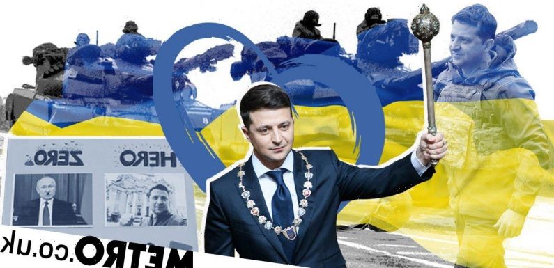 How Zelensky went from playing president on TV to defiant wartime leader